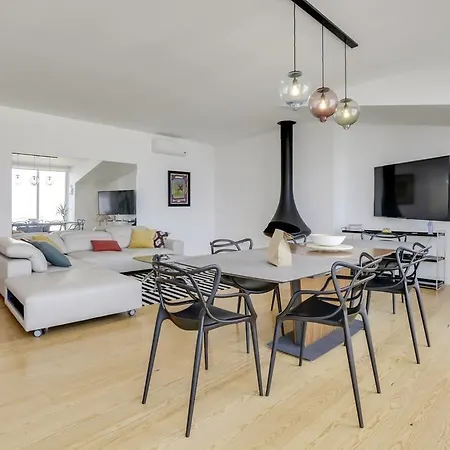Central Penthouse With Rooftop & 360º View Apartman Lisboa