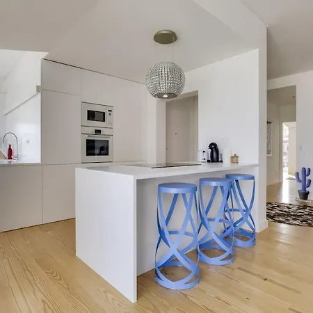 Central Penthouse With Rooftop & 360º View Apartament Lizbona